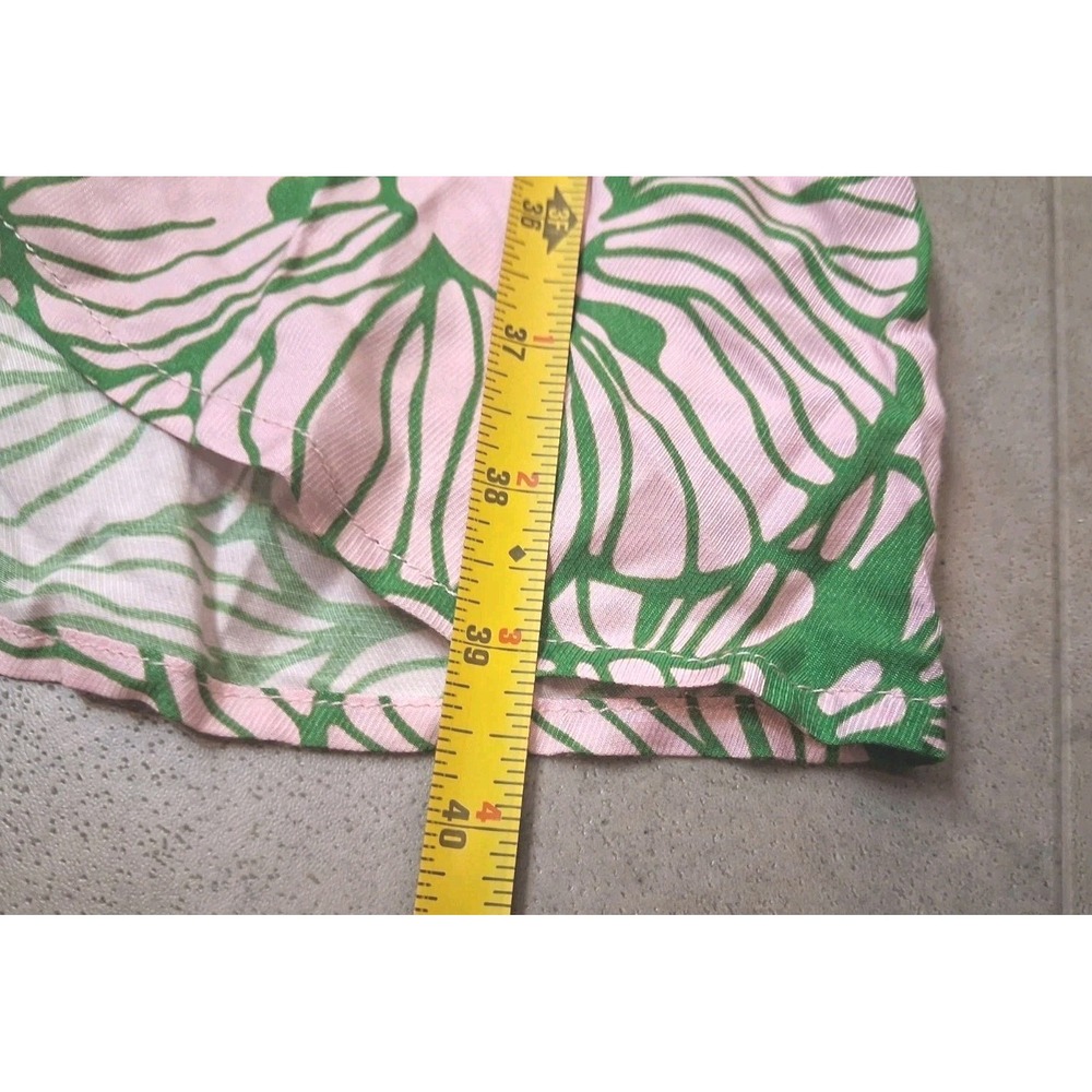Philosophy Floral Wide Leg Pants Size Large Resort Vacation - Picture 9 of 10